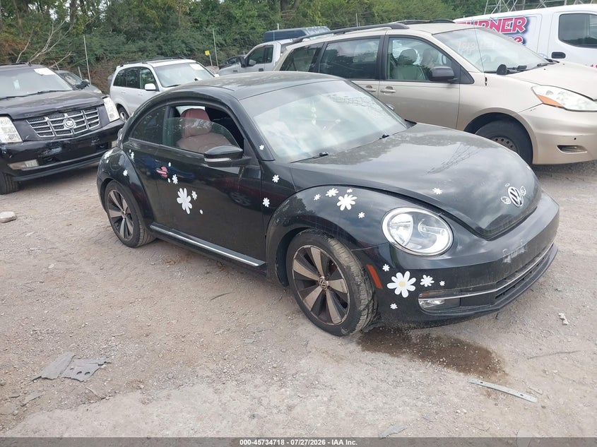 Vin: 3vwva7at0cm616851, lot: 46233422, volkswagen beetle 2.0t turbo 2012 img_1