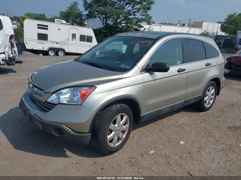 2007 Honda CR-V, Звичайний знос, IAAI, VIN JHLRE48537C060138 — фото 2
