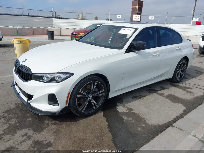 Vin: 3mw69ff06p8d08135, lot: 46233449, bmw 330i 20232