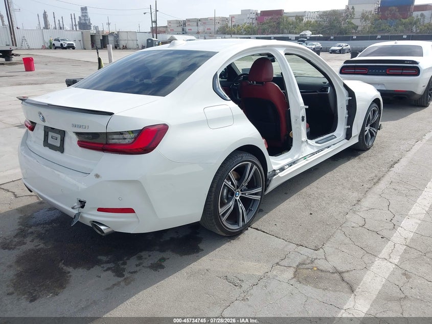 Vin: 3mw69ff06p8d08135, lot: 46233449, bmw 330i 20234