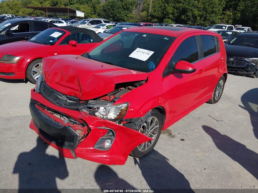 Vin: 1g1jd6sb8h4140823, lot: 46233452, chevrolet sonic lt auto 20172