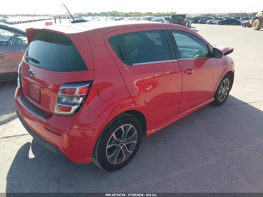 Vin: 1g1jd6sb8h4140823, lot: 46233452, chevrolet sonic lt auto 20174