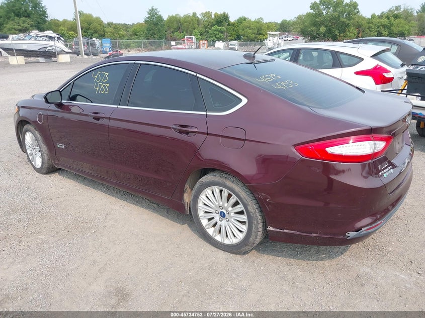 Vin: 3fa6p0pu8dr252864, lot: 46233457, ford fusion energi se luxury 20133