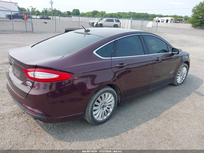 Vin: 3fa6p0pu8dr252864, lot: 46233457, ford fusion energi se luxury 20134