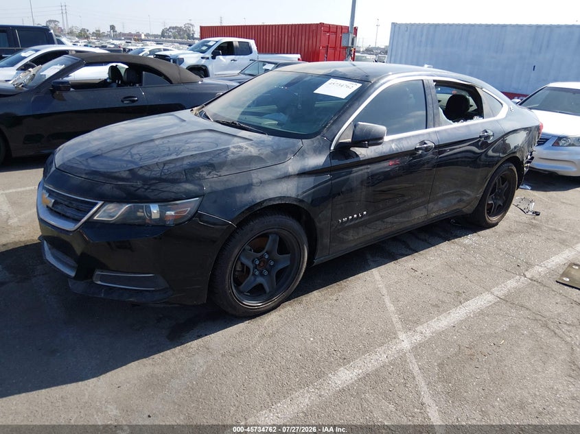 Vin: 1g11z5sa9hu138792, lot: 46233466, chevrolet impala ls 20172