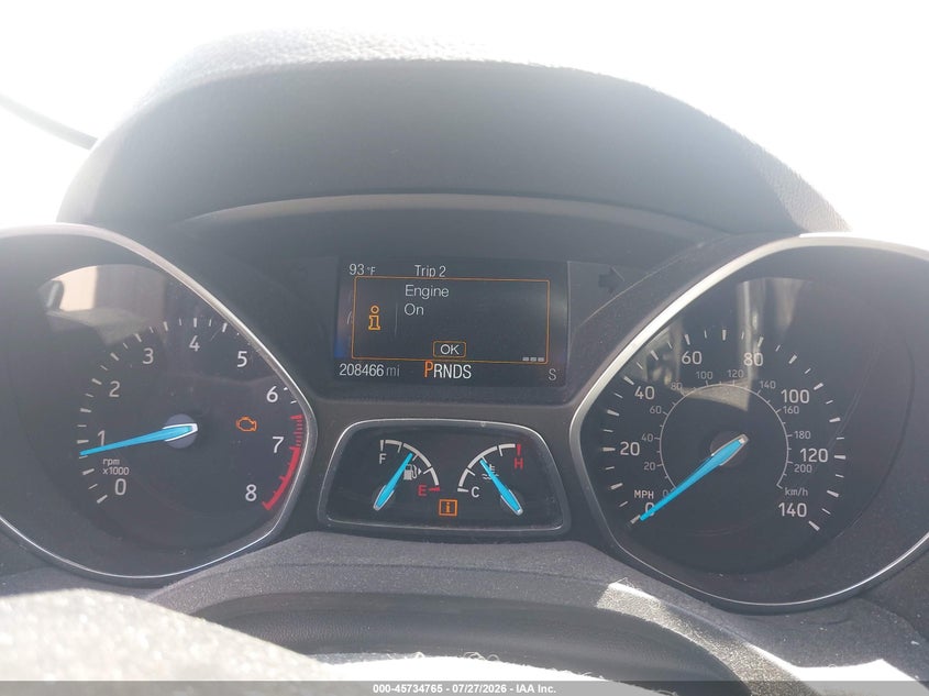 2017 FORD ESCAPE auction photo 7