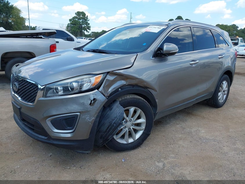 Vin: 5xypg4a37jg375860, lot: 46233484, kia sorento 2.4l lx 20182