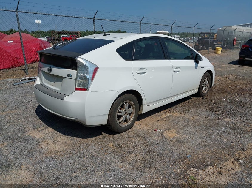 2010 TOYOTA PRIUS auction photo 4