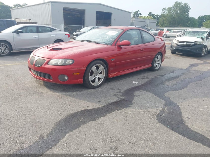 2006 PONTIAC GTO auction photo 2