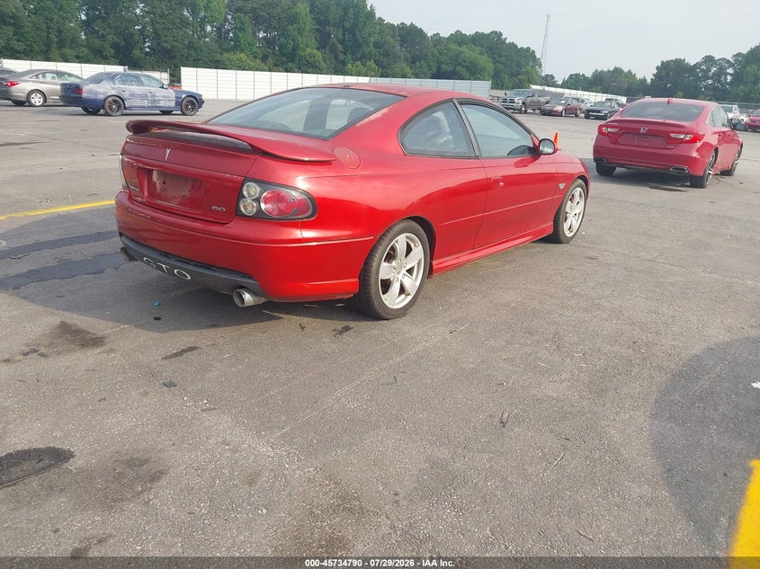 2006 PONTIAC GTO auction photo 4
