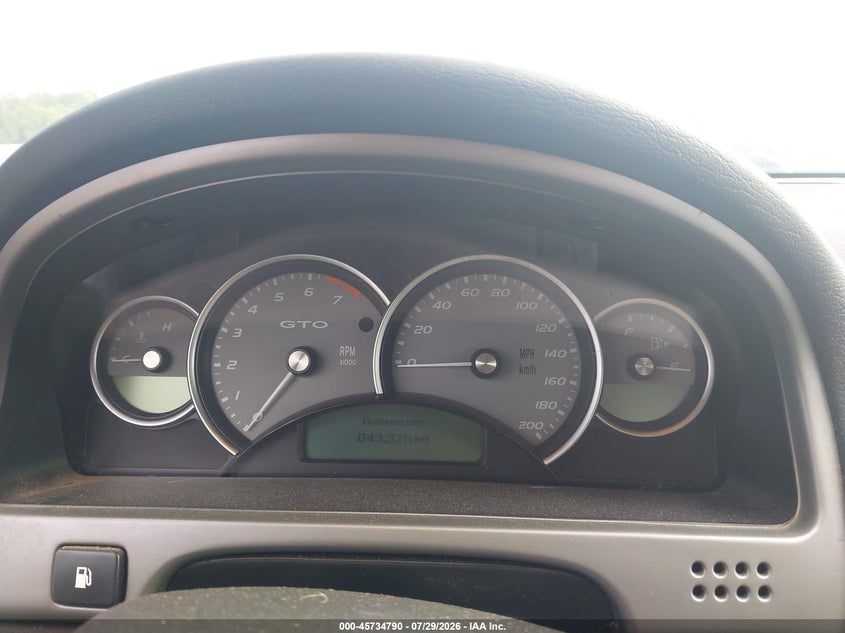 2006 PONTIAC GTO auction photo 7