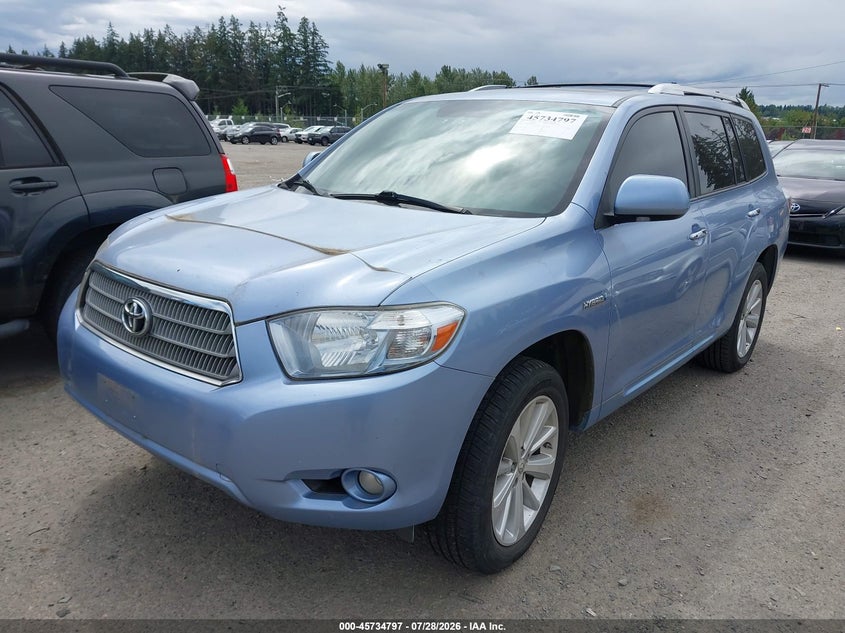 2010 Toyota Highlander, Обычный износ, IAAI, VIN JTEJW3EH2A2045316 — фото 2