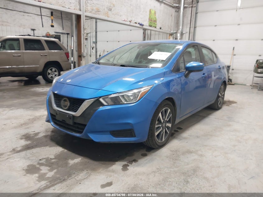 Vin: 3n1cn8ev1ml874905, lot: 46233502, nissan versa sv xtronic cvt 20212