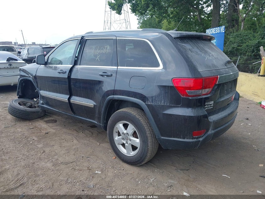 Vin: 1c4rjfag6cc316587, lot: 46233507, jeep grand cherokee laredo 20123