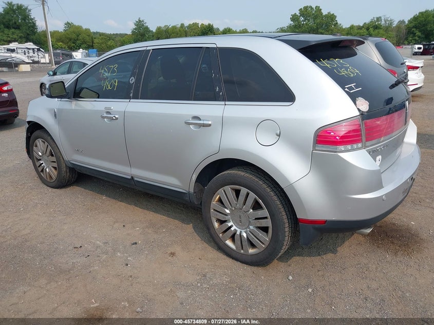 Vin: 2lmdj6jc5abj07782, lot: 46233513, lincoln mkx 20103