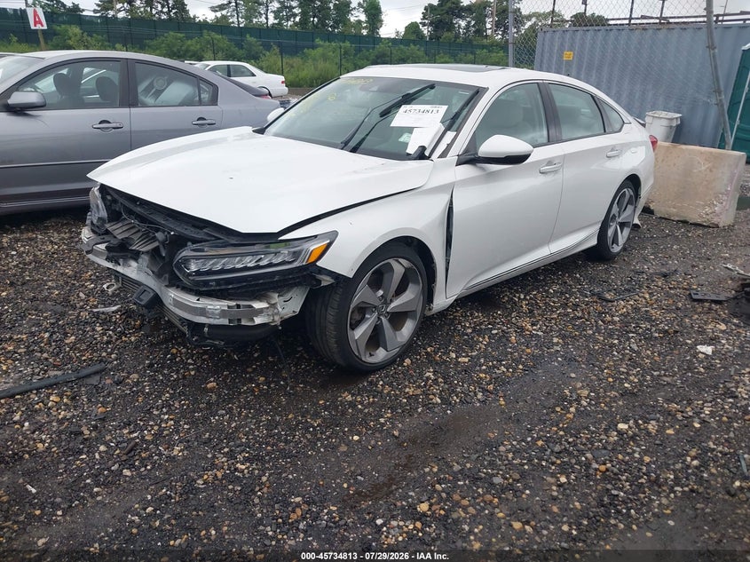 Vin: 1hgcv1f91ja075393, lot: 46233517, honda accord touring 20182