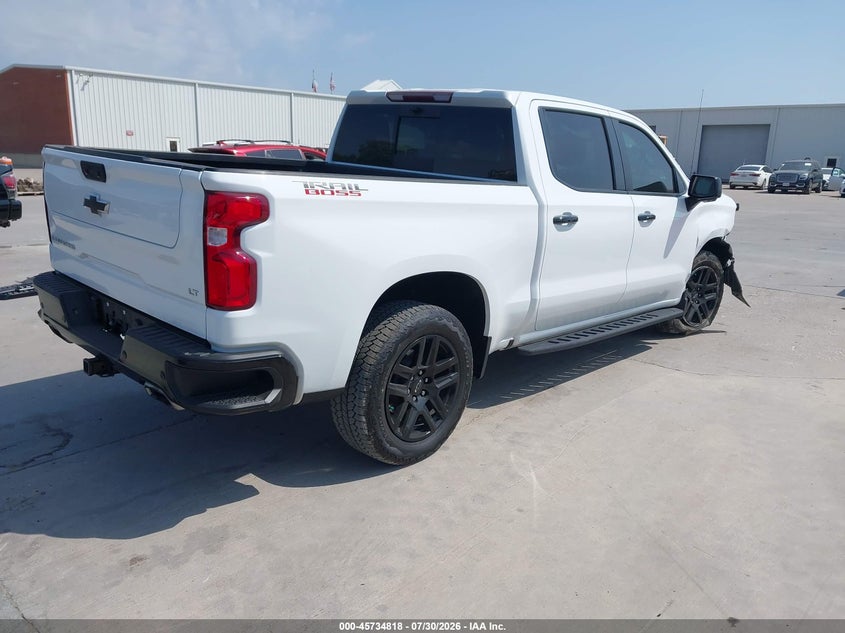 Vin: 3gcudfel6ng587058, lot: 46233522, chevrolet silverado 1500 4wd  short bed lt trail boss 20224