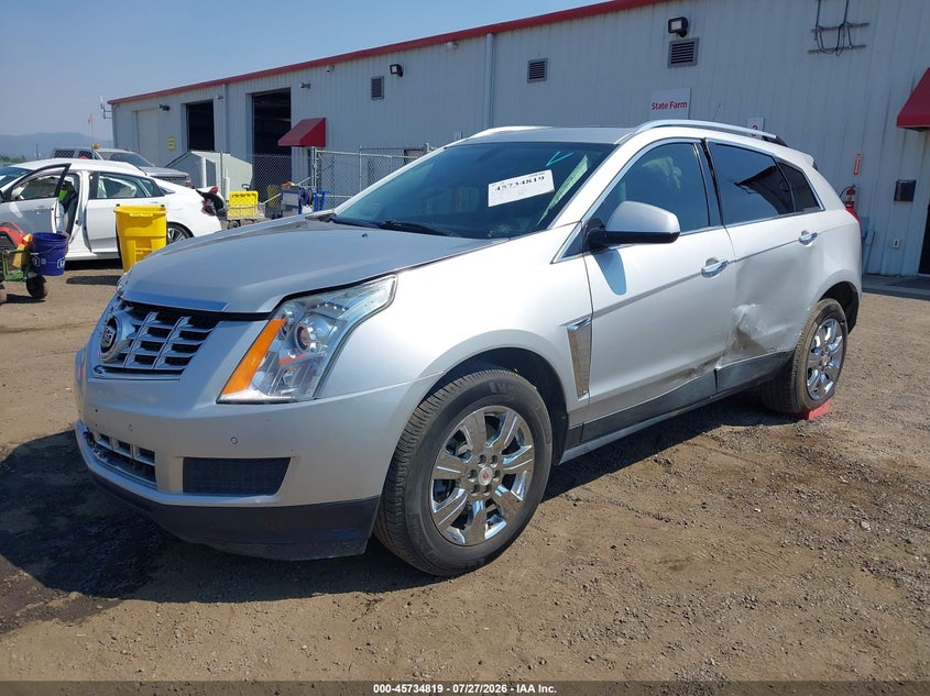 Vin: 3gyfnbe38gs582341, lot: 46233523, cadillac srx luxury collection 20162