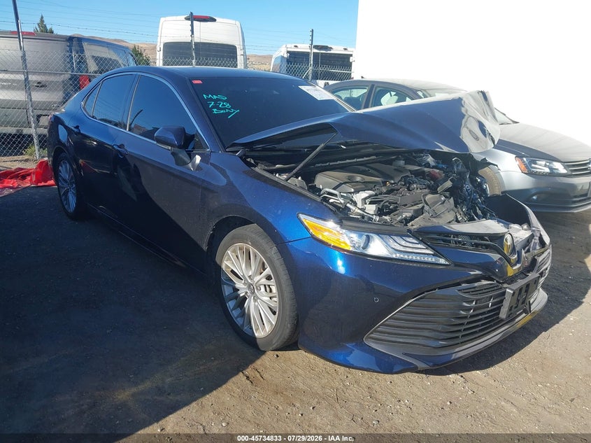 Vin: 4t1b11hk0ju513871, lot: 46233537, toyota camry xle 2018 img_1