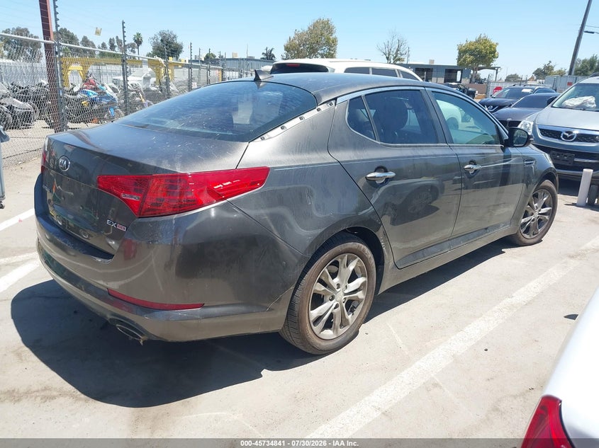 Vin: 5xxgn4a73dg240960, lot: 46233545, kia optima ex 20134