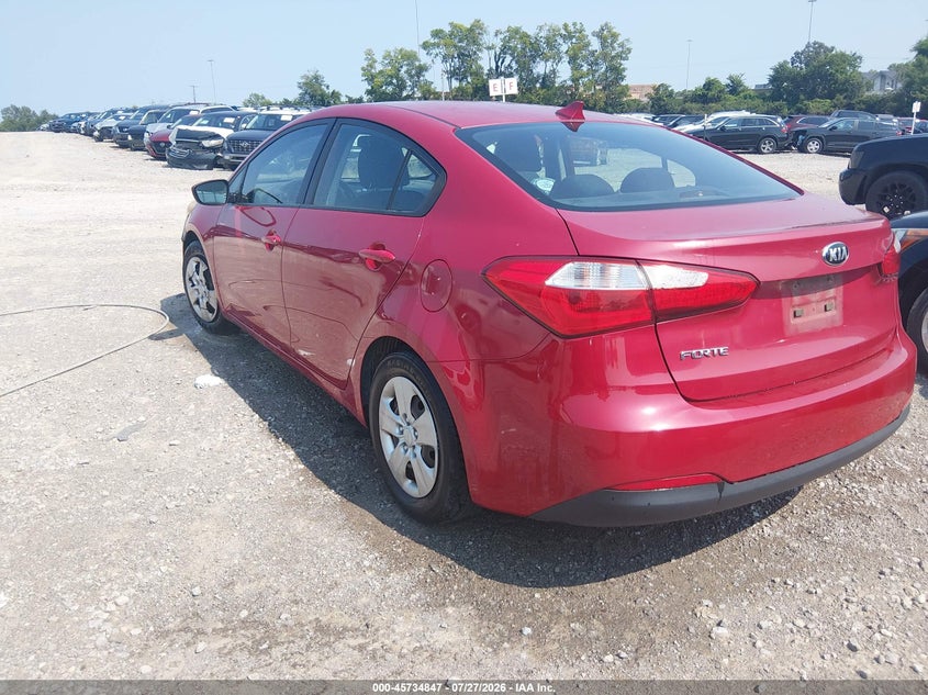 2016 KIA FORTE auction photo 3
