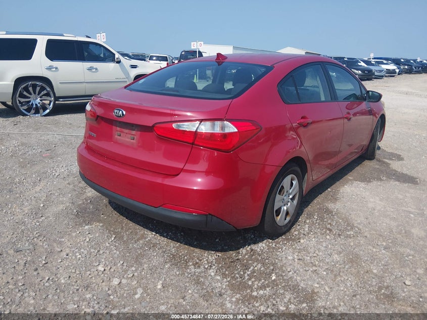 2016 KIA FORTE auction photo 4