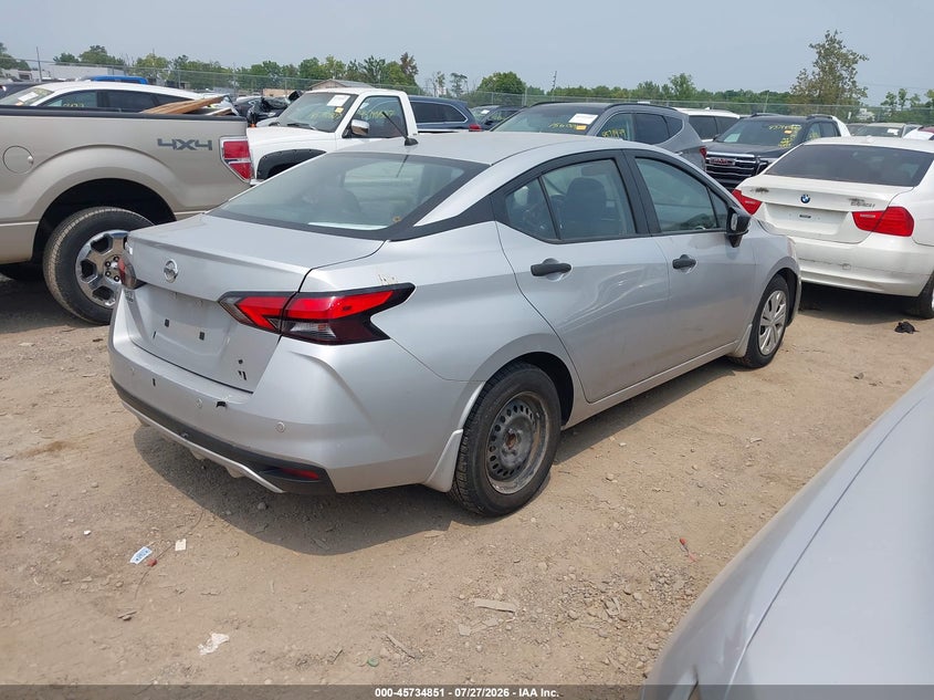 Vin: 3n1cn8dv0ll918585, lot: 46233555, nissan versa s xtronic cvt 20204