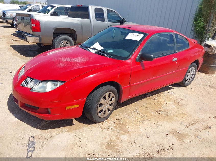 2005 Pontiac Sunfire, Normal Wear & Tear, IAAI, VIN 3G2JB12F55S169392 — photo 2