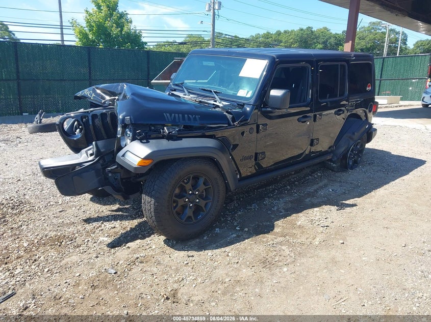 2021 JEEP WRANGLER UNLIMITED auction photo 2