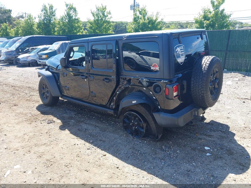 2021 JEEP WRANGLER UNLIMITED auction photo 3