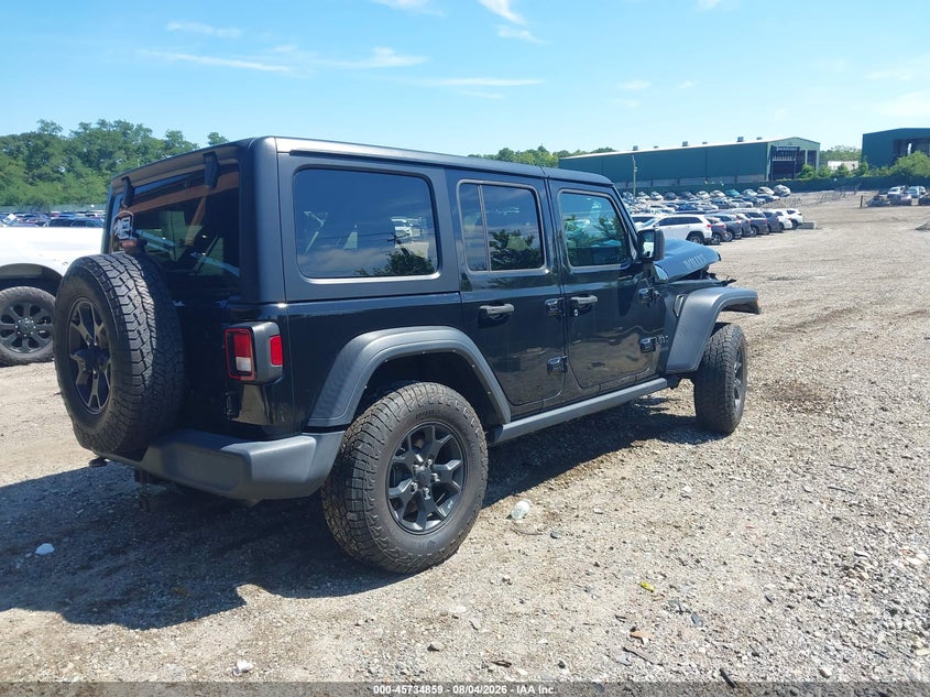 2021 JEEP WRANGLER UNLIMITED auction photo 4