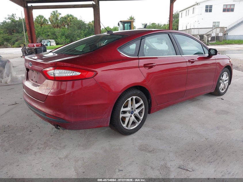 2016 FORD FUSION auction photo 4