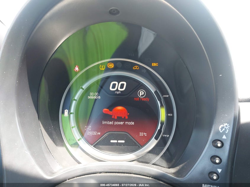 2016 FIAT 500E auction photo 7