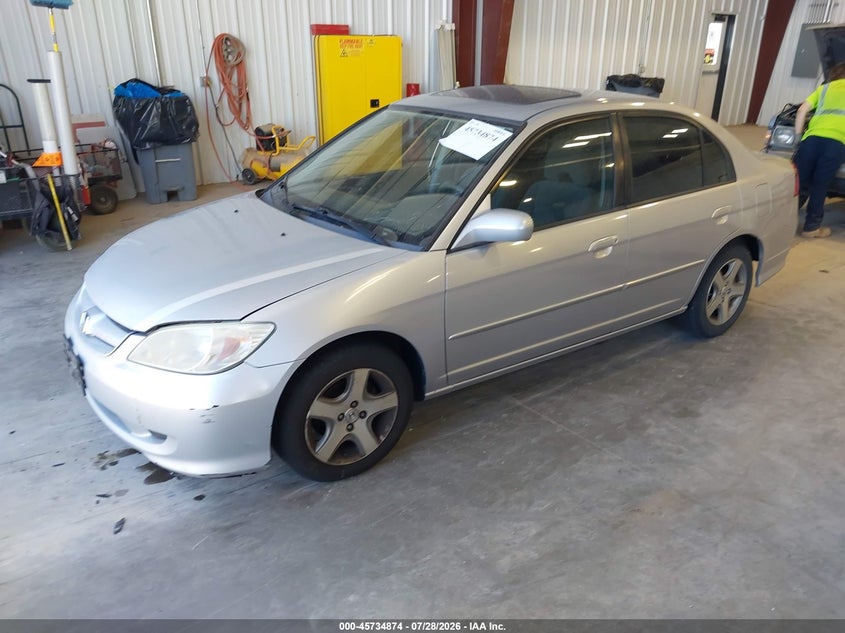 2005 HONDA CIVIC auction photo 2