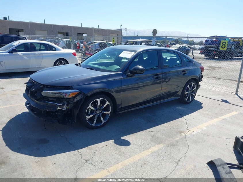 Vin: 2hgfe4f80th318170, lot: 46233579, honda civic hybrid sport/sport touring 20262