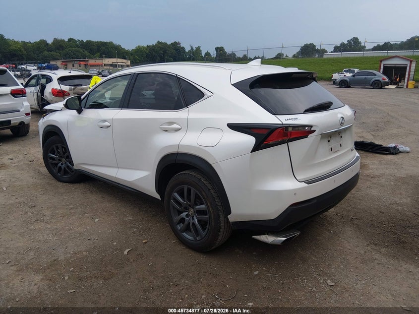 Vin: jtjbarbz9g2054799, lot: 46233581, lexus nx 200t 20163