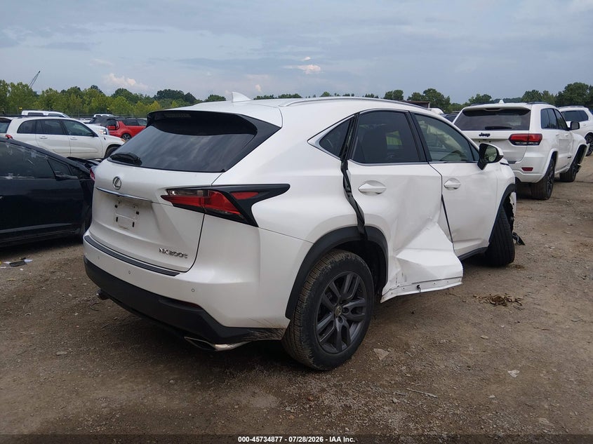 Vin: jtjbarbz9g2054799, lot: 46233581, lexus nx 200t 20164