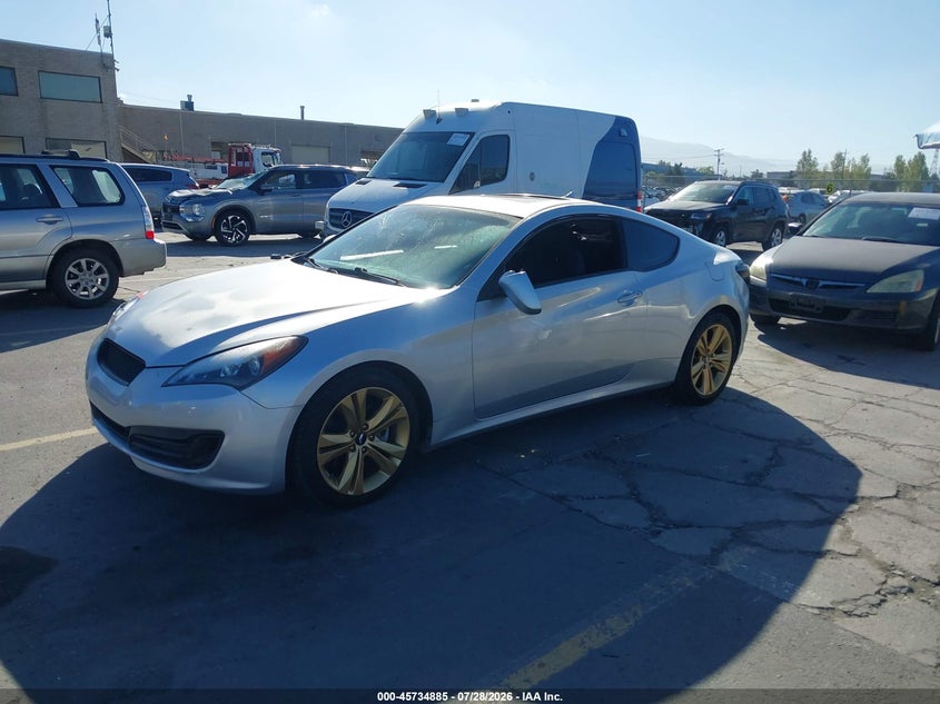 Vin: kmhht6kd5au016682, lot: 46233589, hyundai genesis 2.0t premium 20102