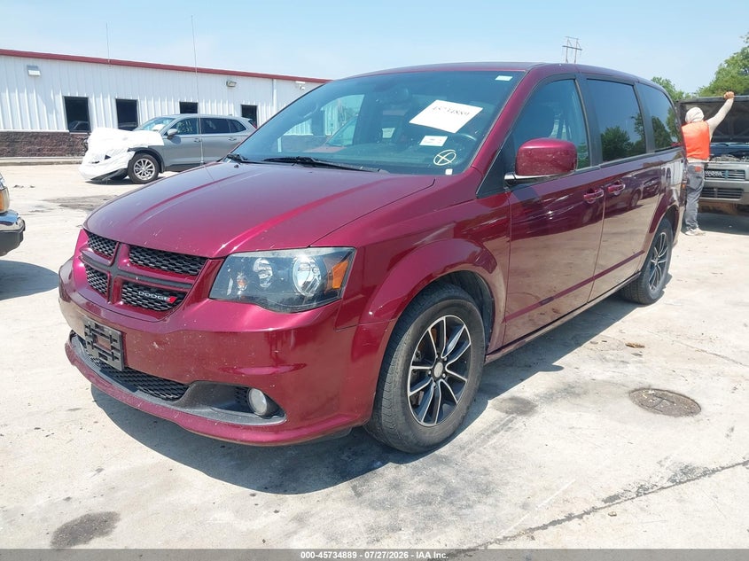 Vin: 2c4rdgeg8kr640458, lot: 46233593, dodge grand caravan gt 20192