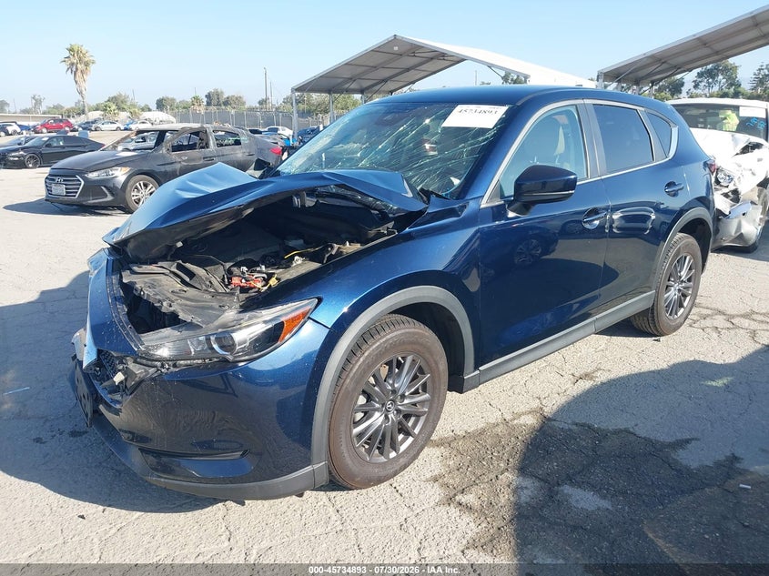 Vin: jm3kfacm7l0700024, lot: 46233597, mazda cx-5 touring 20202