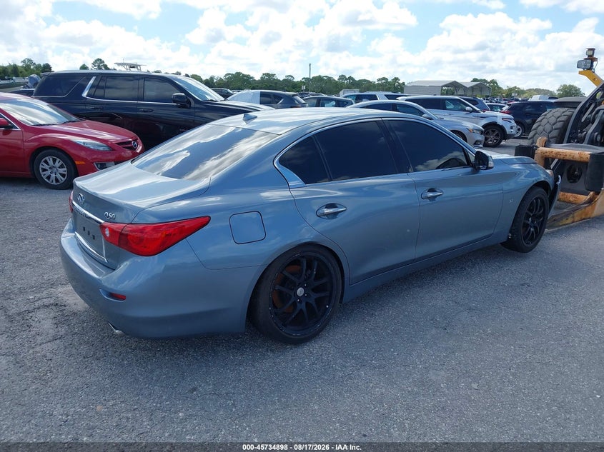 Vin: jn1bv7apxfm335690, lot: 46233602, infiniti q50 premium 20154