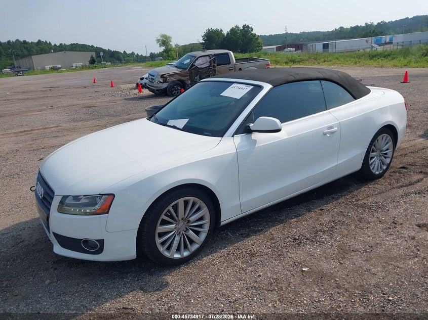 2011 AUDI A5 auction photo 2