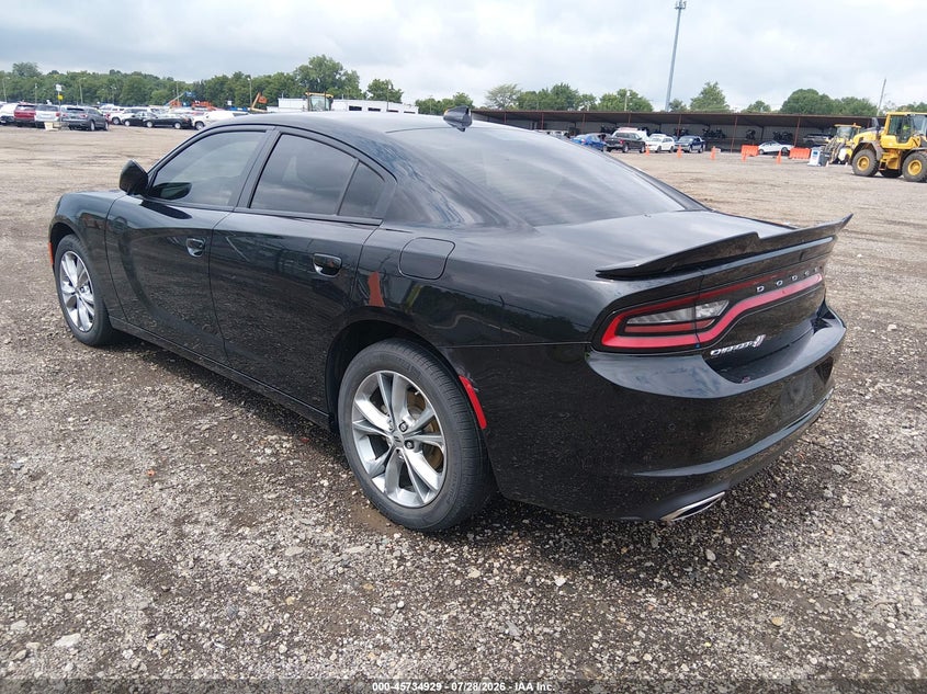 Vin: 2c3cdxjg9nh162657, lot: 46233633, dodge charger sxt awd 20223