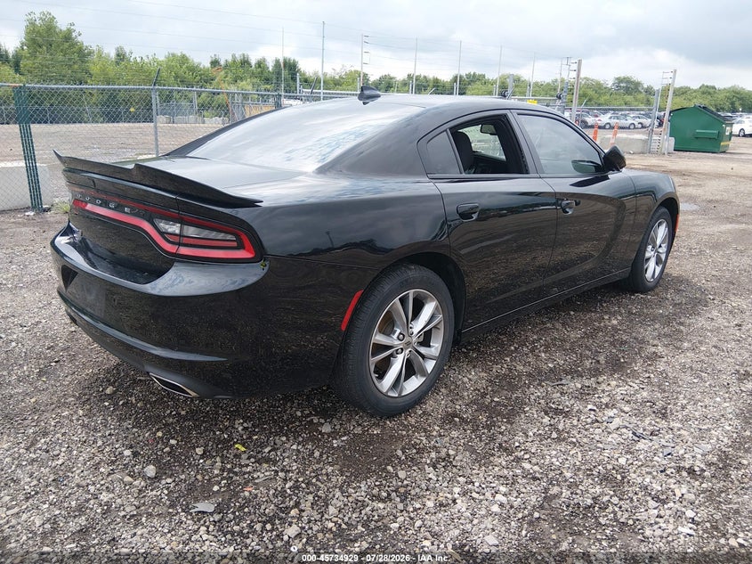 Vin: 2c3cdxjg9nh162657, lot: 46233633, dodge charger sxt awd 20224