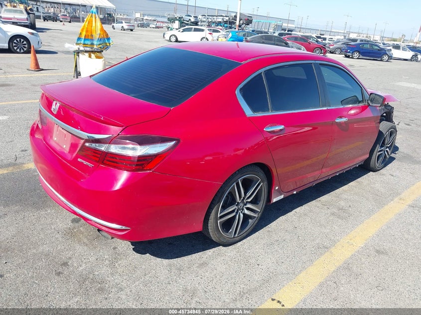 Vin: 1hgcr2f59ha214669, lot: 46233649, honda accord sport 20174