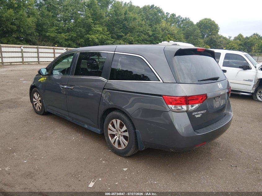 2016 HONDA ODYSSEY auction photo 3