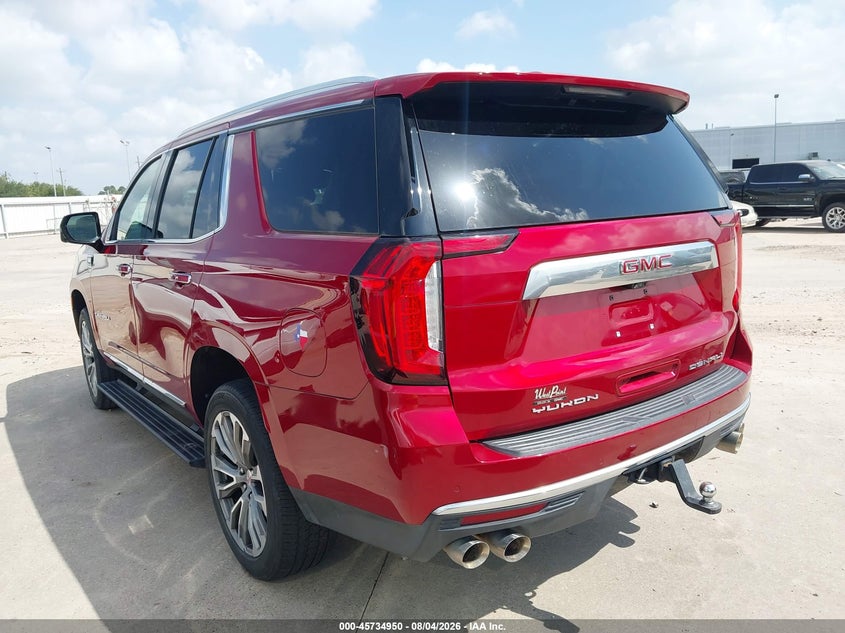 Vin: 1gks1dklxmr123069, lot: 46233654, gmc yukon 2wd denali 20213