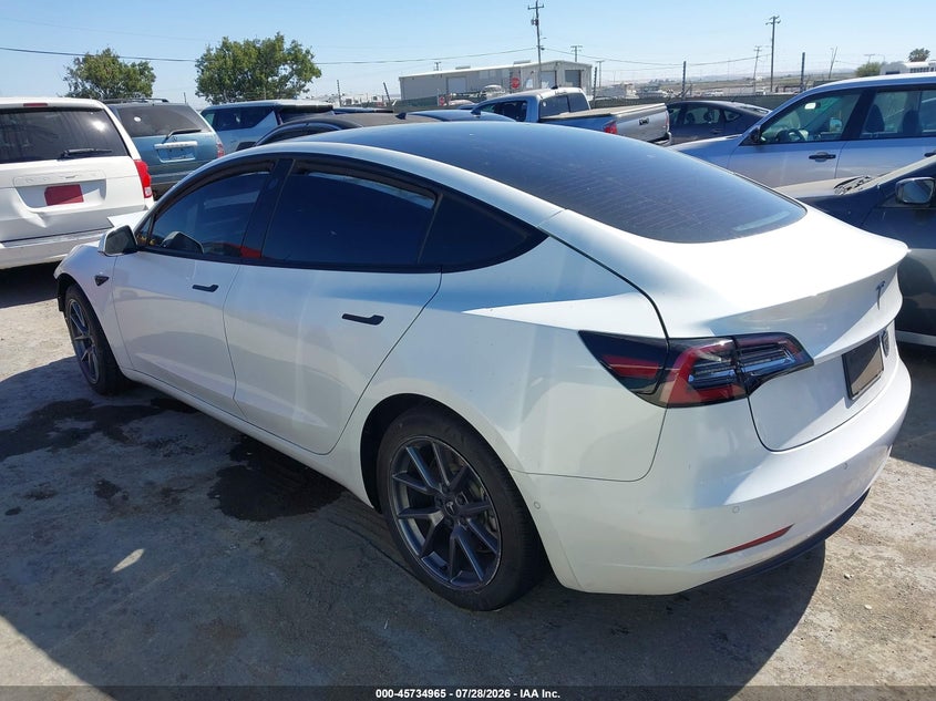 Vin: 5yj3e1ea6nf337190, lot: 46233669, tesla model 3 rear-wheel drive 20223