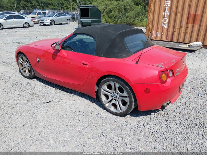 2003 BMW Z4 auction photo 3