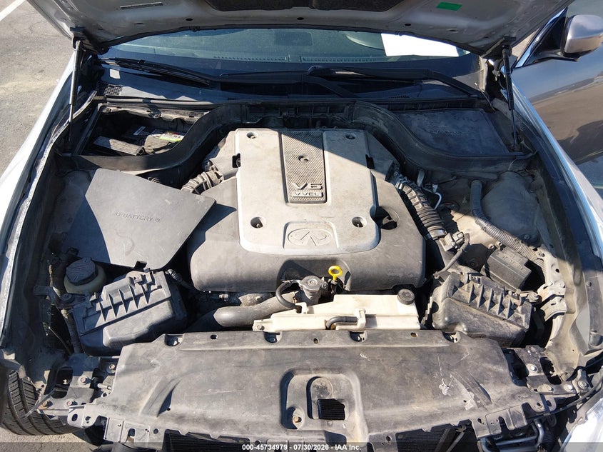 2012 INFINITI G SEDAN 3.7L V-6 DOHC, VVT, 328HP